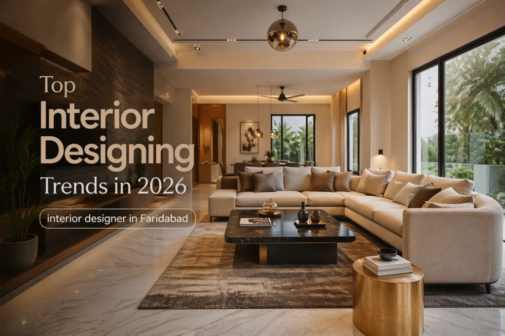 Top Interior Design Trends In Faridabad Homes For 2026