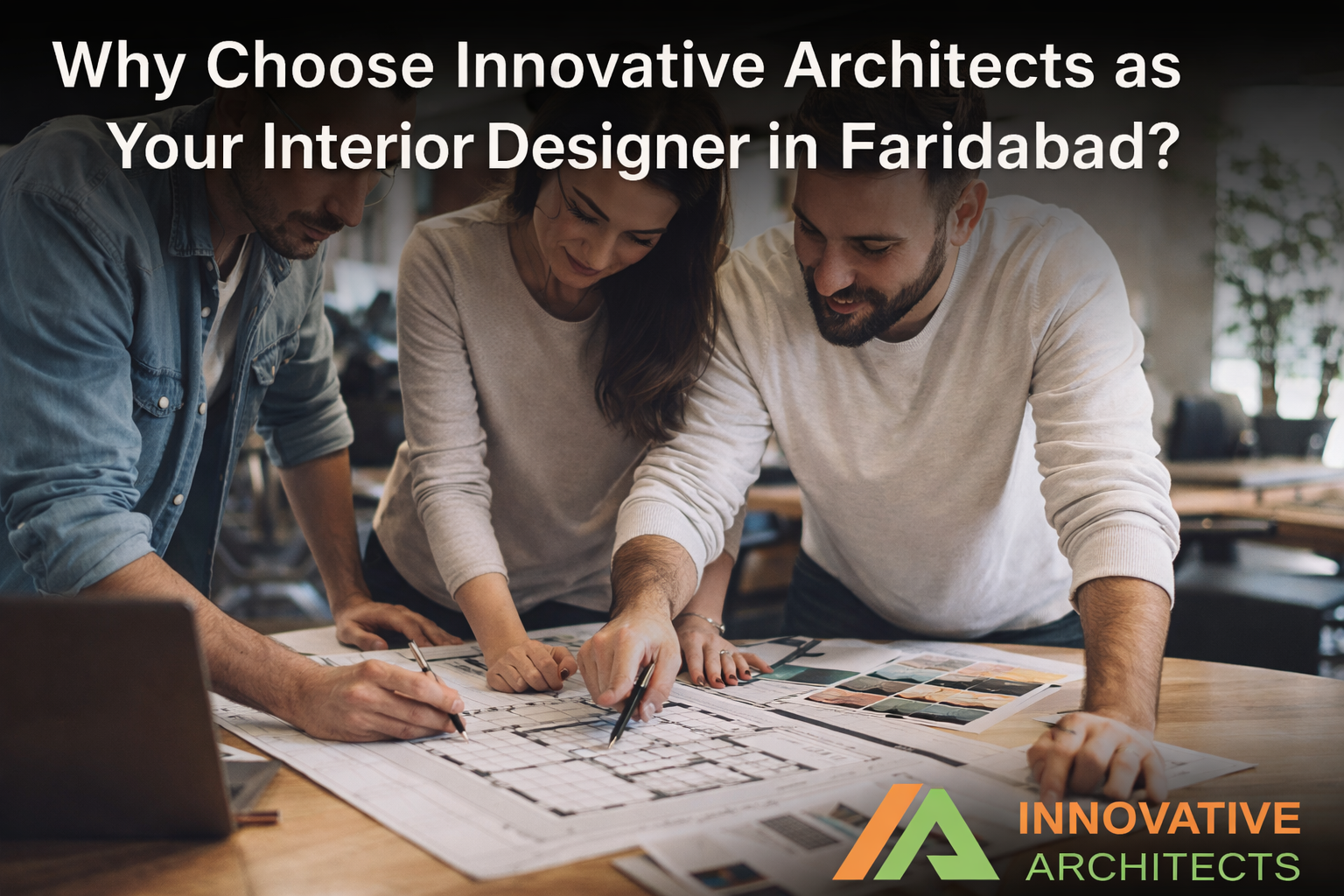 Collaborating on interior design plans