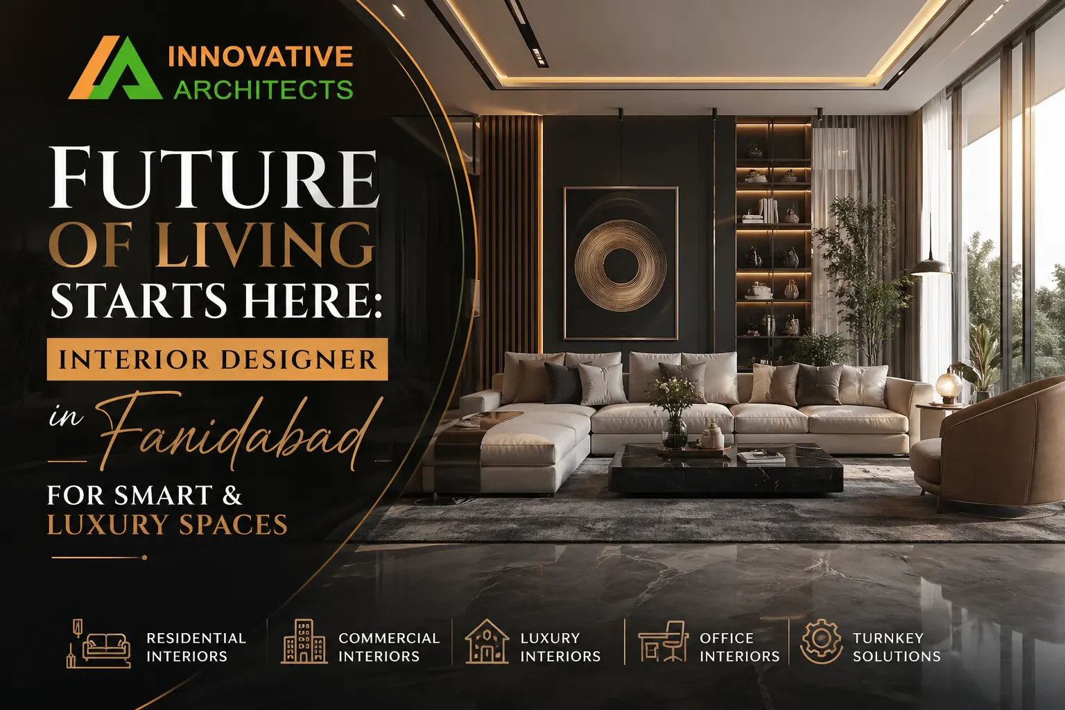 Smart Luxury Interiors in Faridabad