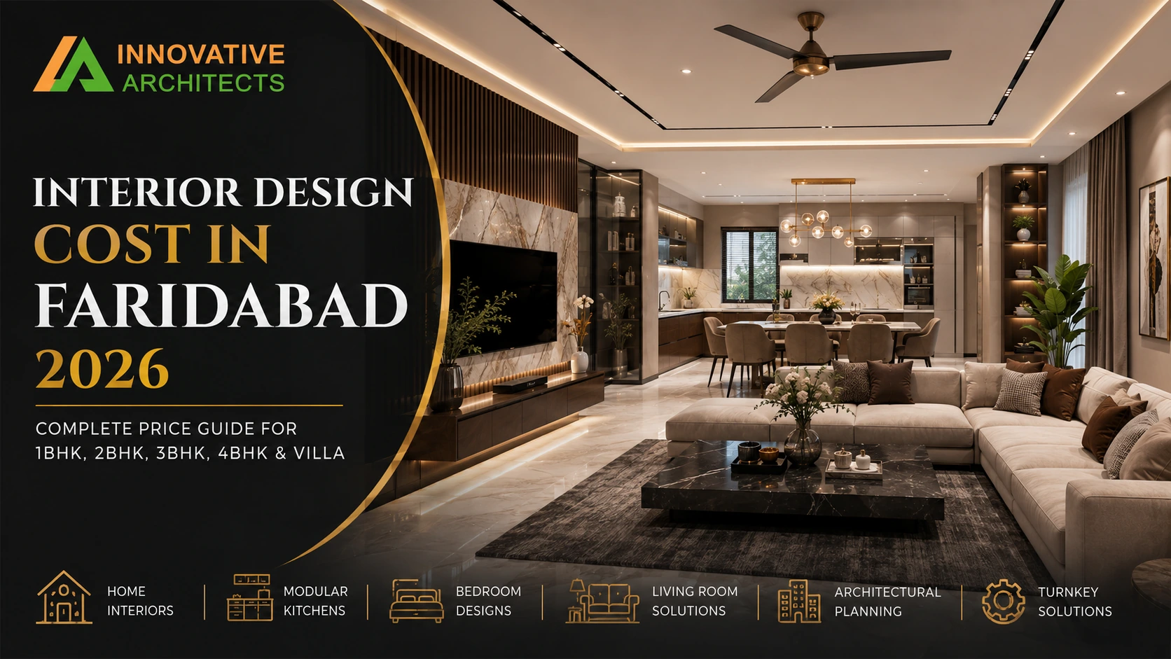 Interior Design Cost In Faridabad