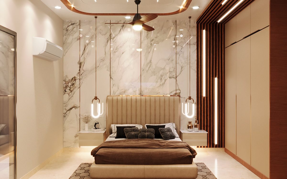 SF_GUEST BEDROOM BED WALL