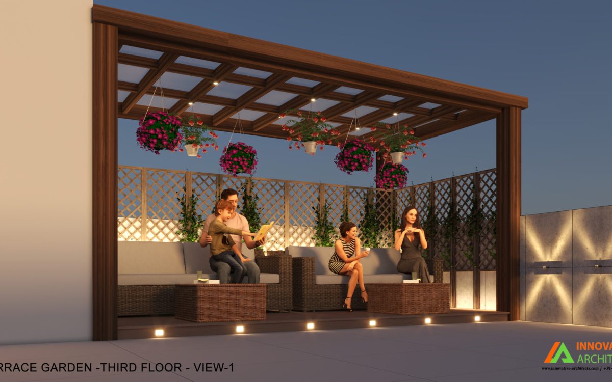 TERRACE GARDEN -THIRD FLOOR - VIEW-1